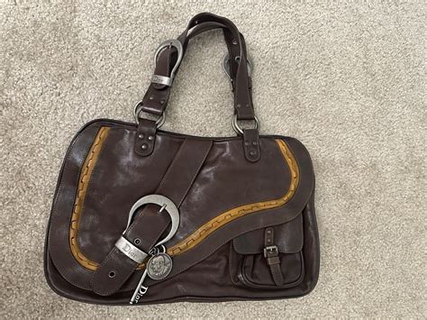 ebay dior gaucho leather handbag|genuine dior gaucho bag.